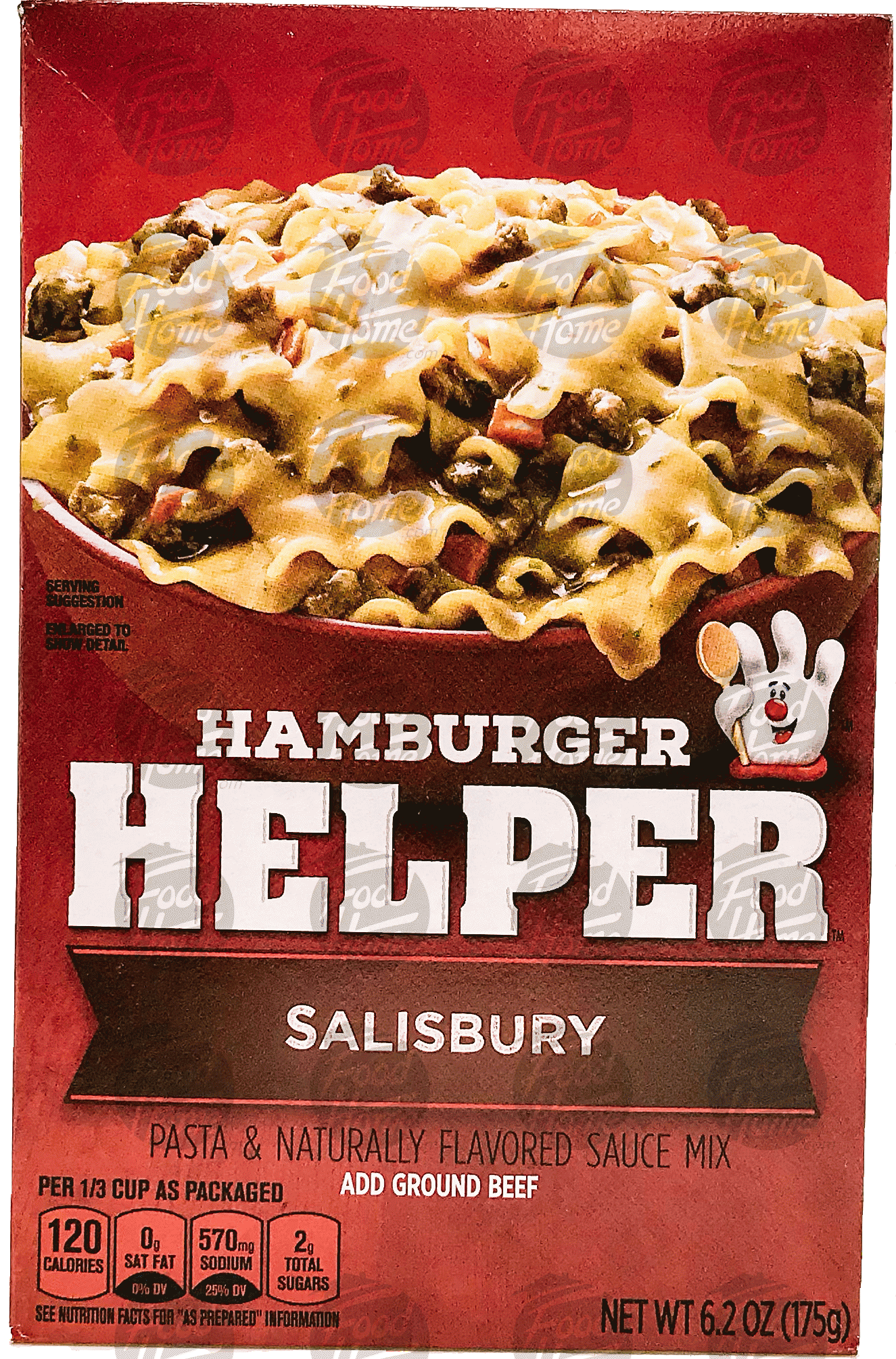 Betty Crocker Hamburger Helper salisbury: pasta and naturally sauce mix Full-Size Picture